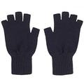 Graham Cashmere - Mens Cashmere Fingerless Gloves - Made in Scotland - Gift Boxed (Navy)
