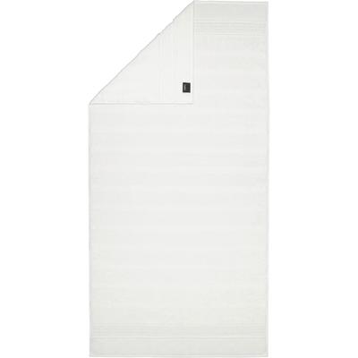 Cawö Handtücher Noblesse Uni 1001 weiss - 600 Duschtuch 80x160 cm Weiss