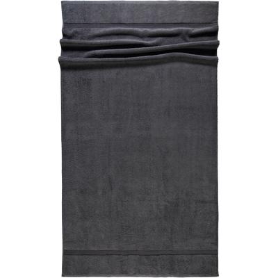 Rhomtuft Handtücher Princess zinn - 02 Saunatuch 95x180 cm Schwarz