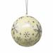 The Holiday Aisle® Paper Mache Ball Ornament Set of 3 Wood in Brown/Gray | 4 H x 4 W x 4 D in | Wayfair B71734E329054AA9AACDBCAC9561B031