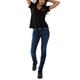 True Religion Damen Stella Low Rise Skinny Fit Jeans, Catcher, 27W x 30L