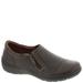 Clarks Cora Giny - Womens 9.5 Brown Slip On N