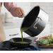 Hestan NanoBond Covered Saucepan Stainless Steel in Black | 5.75 H x 9.25 W in | Wayfair 60025