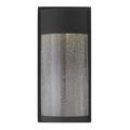 Hinkley Shelter 1 - Bulb Integrated LED Outdoor Flush Mount Metal in Black | 13 H x 6 W x 3.8 D in | Wayfair 1340BK