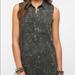 Urban Outfitters Dresses | Bycorpus Acid Wash Sleeveless Shirtdress | Color: Black/Gray | Size: S