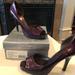 Jessica Simpson Shoes | Jessica Simpson “Josette” Heels | Color: Purple | Size: 9.5