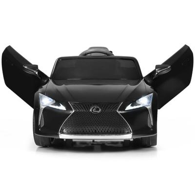 Costway Kids Ride Lexus LC500 Licensed Remote Control Electric Vehicle-Black