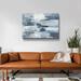 Latitude Run® 'Clear Water Indigo & Gray' - Painting Print Canvas in White | 2 D in | Wayfair 6B16936ED93F44C39F894E8B0E20DCA8