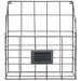 17 Stories Wall Mounted Magazine Rack w/Chalk Label Metal in Gray | 11.75 H x 11 W x 3.5 D in | Wayfair 0C237A00DD664AA7B6FED730AC10A47A