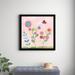 Andover Mills™ Baby & Kids 'Pattys Garden IV' - Painting Print Canvas, Cotton in White | 36 H x 36 W x 2 D in | Wayfair