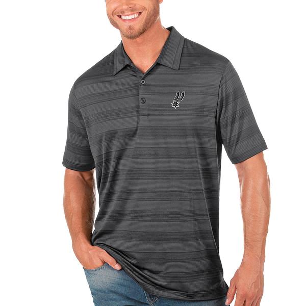 mens-antigua-gray-san-antonio-spurs-compass-polo/