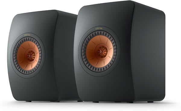 KEF LS50 META pr (Carbon Blk) Stand-mount/Bookshelf Speakers