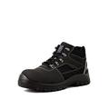 Skechers Herren Trophus Letic Stiefelette, Black Nubuck Leather Textile, 41 EU