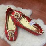 Disney Shoes | Disney’s Mulan Flats | Color: Gold/Red | Size: 2/3