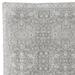 Suri Printed Velvet Duvet Cover - Gray, King - Ballard Designs Gray King - Ballard Designs