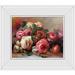 Vault W Artwork Discarded Roses' by Pierre-Auguste Renoir - Picture Frame Painting on Canvas in Brown/Pink | 12" H x 14" W x 2" D | Wayfair