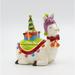 The Holiday Aisle® Llama Candy Storage Jar Ceramic in Green/White | 7.25 H x 4.25 W x 7.875 D in | Wayfair 20AD4C71228F4545BBEDD8EFBF551862