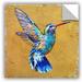 Bay Isle Home™ Turquoise Hummingbird Removable Wall Decal Vinyl | 24 H x 24 W in | Wayfair FF9399EE375442EB9C5AEC9438022A67