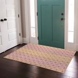 Dakota Fields Tile Indoor Door Mat Synthetics in White | 36" W x 60" L | Wayfair C794FA0A9CB74B29AEF4C9E74513FDDD