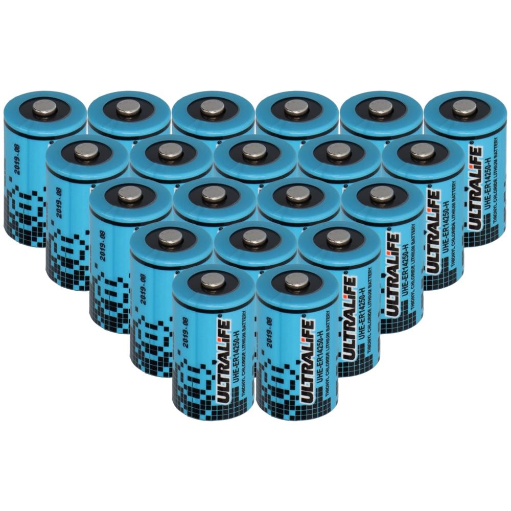 20x Ultralife Lithium 3,6V Batterie LS 14250 1/2 AA UHE-ER14250 Li-SOCl2 Image