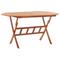 vidaXL Folding Garden Table 135x85x75 cm Solid Acacia Wood