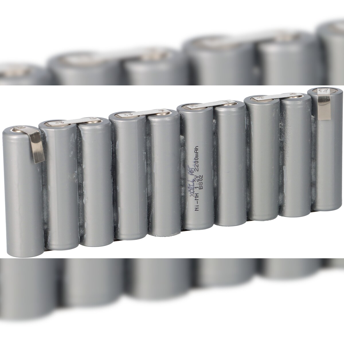 Akkuman 12V 2200mAh 10er Reihe Akkupack Mignon AA F1x10 Image