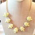 J. Crew Jewelry | J. Crew Yellow Snowflake Necklace Nwt | Color: Gold/Yellow | Size: Os