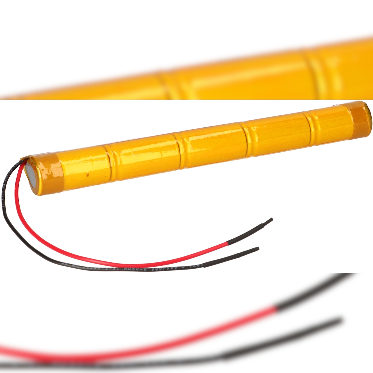 Akkuman Akkupack 6V 2500 mAh C NiCd Notleuchten HT 20cm Kabel Stange L51NICD2500 Image