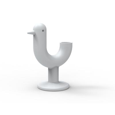 Vondom »PEACOCK« Outdoor Pflanzengefäß Hochglanz lackiert / Ice Image