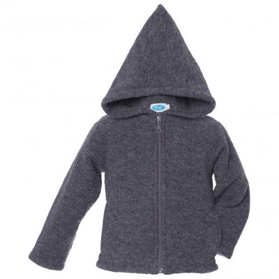 Reiff - Kid's Wollfleecekapuzenjacke - Merinohoodie Gr 86/92 blau