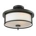 Z-Lite Savannah 13 Inch 2 Light Semi Flush Mount - 413SF14