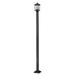 Z-Lite Portland 109 Inch Tall Outdoor Post Lamp - 531PHMS-536P-BK