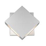 Z-Lite Quadrate 9 Inch Tall 2 Light LED Outdoor Wall Light - 572S-SL-LED