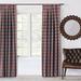 Eastern Accents Kilbourn Plaid Room Darkening 100% Cotton Pinch Pleat Single Curtain Panel Metal | 108 H in | Wayfair 7V8-CUC-437D