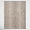 Brown/White 96 x 0.59 in Area Rug - Joss & Main Rimma Animal Print Handmade Tufted Wool Light Gray/Taupe Area Rug Wool | 96 W x 0.59 D in | Wayfair