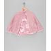 Story Book Wishes Girls' Capes Pink - Pink Reversible Sequin Star Cape