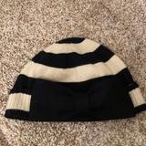 Kate Spade Accessories | Kate Spade Wool Black And Cream Beanie With Bow | Color: Black/Cream | Size: Os