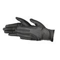 PFIFF Damen elastischer Reithandschuhe Handschuhe, schwarz, M