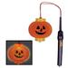 The Holiday Aisle® Light-Up Pumpkin Lantern | 4 H x 4 W x 4 D in | Wayfair THLA7188 40479298