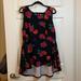 Torrid Tops | Like New Torrid Peplum Dressy Peplum Tank Top | Color: Black/Pink | Size: 2x