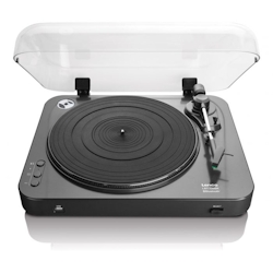 Lenco LBT-120BK Plattenspieler Audio-Plattenspieler mit Riemenantrieb Schwarz Image