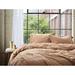 Coyuchi Reversible Duvet Cover Cotton Percale in Brown | Full/Queen Duvet Cover | Wayfair 1023600