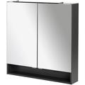 Led Spiegelschrank luna / Badschrank mit Soft-Close / Maße (b x h x t): ca. 80 x 80 x 15,5 cm /