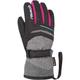 REUSCH Jungen Skihandschuhe Bolt GTX®, Größe 5,5 in black / black melange / pink glo