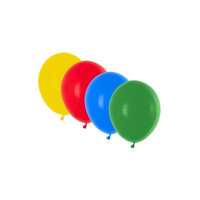 1-PACK 500x Luftballons bunt gemischt O 300 mm Größe 'L'