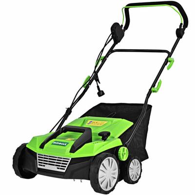 Costway 15 Inch 13 Amp Electric Scarifier with Col...