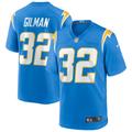 Men's Nike Alohi Gilman Powder Blue Los Angeles Chargers Game Jersey