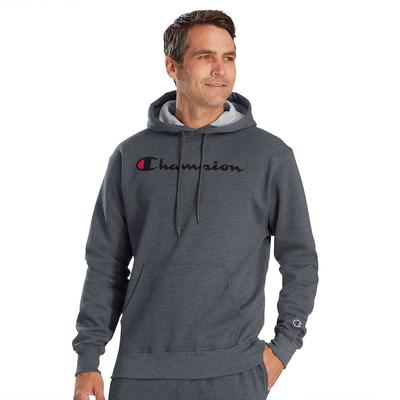 Men's Champion Powerblend Pullover Hoodie (Size L)...