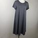 Lularoe Dresses | Lularoe Carly Grey High Low Dress Size Xs. | Color: Gray | Size: Xs