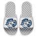 Men's ISlide White North Carolina Tar Heels Blown Up Mascot Slide Sandals